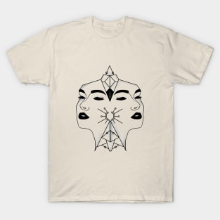 Gemini Minimalism T-Shirt